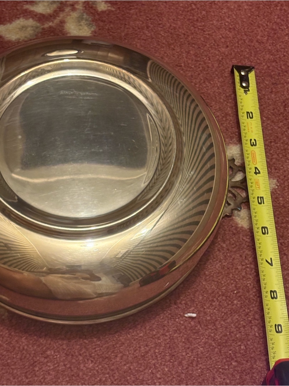 Saks Fifth Avenue Silver Plated Serving Dish - Picture 6 of 7